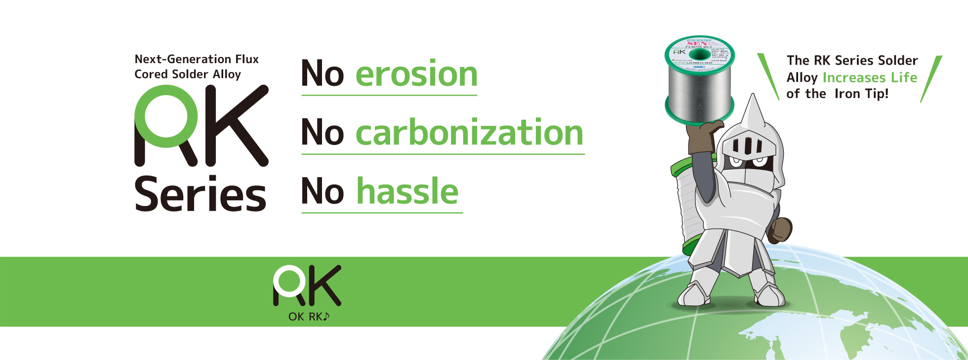 RK Series Next-generation Flux Cored Solder Alloy